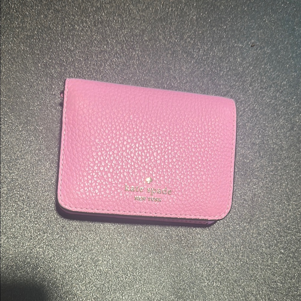Kate Spade Pink Pebbled Wallet